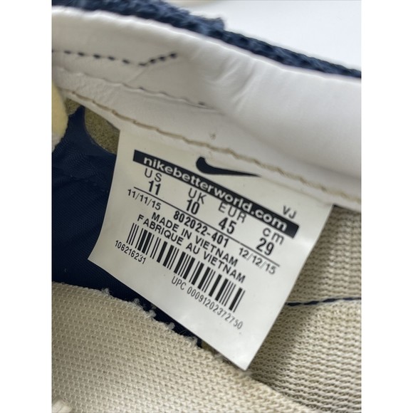 Nike Roshe LD-1000 QS 802022-401 Obsidian Blue White Mens Size 11 - Picture 5 of 7